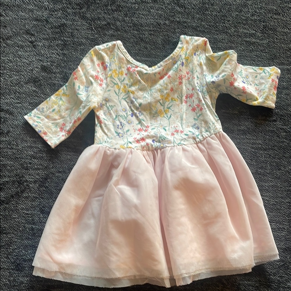 Old Navy Floral and Pink Kids Dress